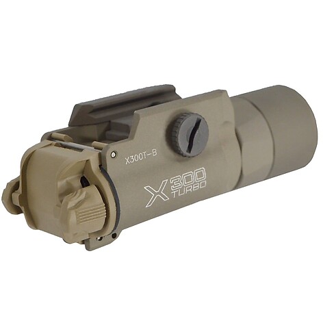 Surefire X300 Turbo Vapenlampa T-slot Brun - bild 4 av 4