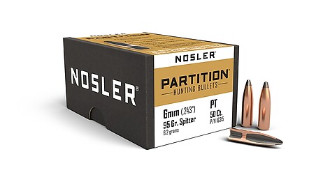 Nosler Partition 6mm 95gr 50/Box - bild 2 av 2