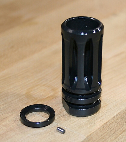 Bravo Company A2X Flash Suppressor 5.56 1/2-28 - bild 3 av 4