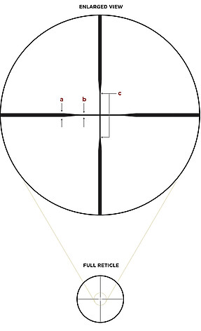 Leupold VX-Freedom 3-9x40 SFP 350 Legend Duplex Kikarsikte - bild 2 av 6