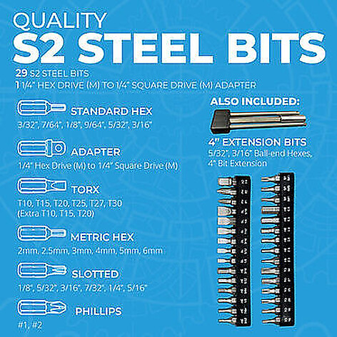 Boorka Tools BTK-E1 Standard Configuration Kit - bild 5 av 7