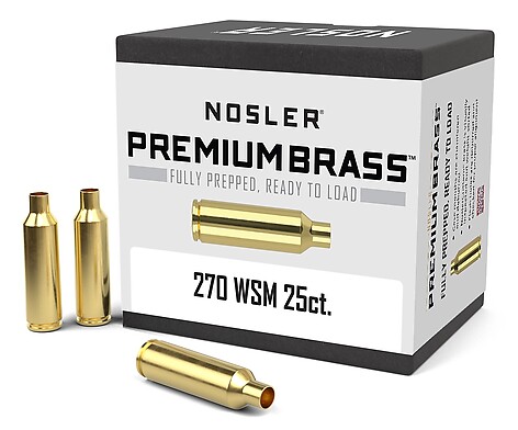 Nosler Hylsor 270 WSM 25/Box - bild 2 av 3