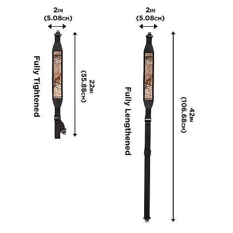 Allen Cascade Neoprene 107cm Vapenrem - bild 2 av 8