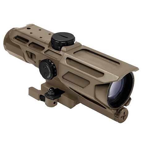 NcSTAR Mark III Tactical 3-9x40 Gen III Belyst P4 Sniper Brun