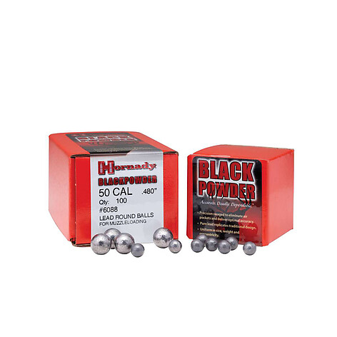 Hornady Lead Balls 36 Cal (.350) 100/Box - bild 2 av 2