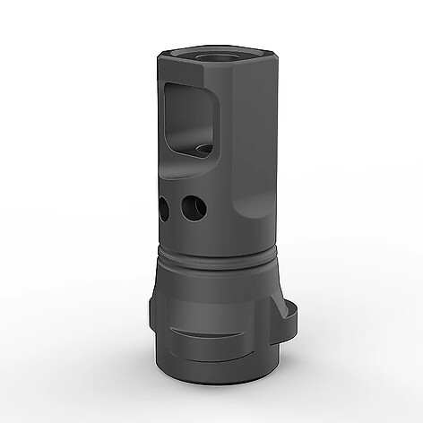 Breek Arms Echo Single Port Muzzle Brake.223/5.56 1/2-28 - bild 2 av 3
