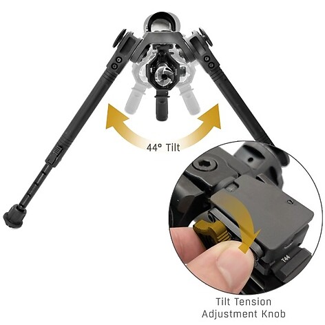 Leapers UTG Over Bore Bipod QD Picatinny - bild 3 av 7