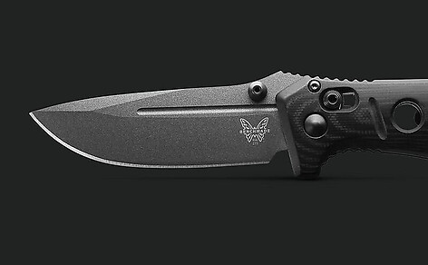 Benchmade 273GY-1 Mini Adamas Svart G10 Kniv - bild 3 av 7