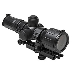 NcSTAR Compact Rubber Tactical 3-9x42 P4 Sniper AR Combo