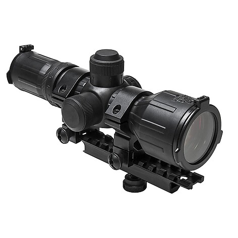 NcSTAR Compact Rubber Tactical 3-9x42 P4 Sniper AR Combo