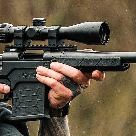 MDT LSS Gen3 Chassi Base Remington 700 LA CIP 3.850 Svart - bild 4 av 6
