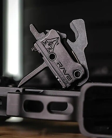 Rise Armament RAVE 140 AR-10/15 Rak Avtryckare Svart - bild 6 av 6