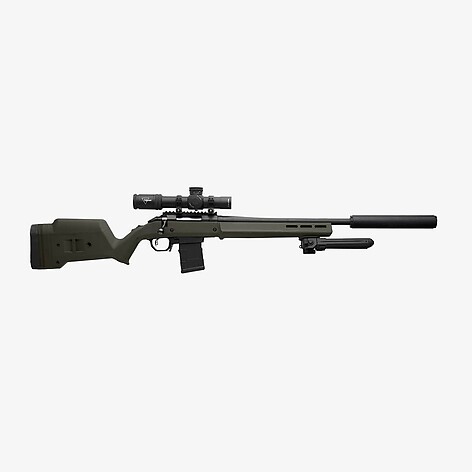 Magpul Hunter American Kolv Ruger American SA STANAG Brun - bild 2 av 5