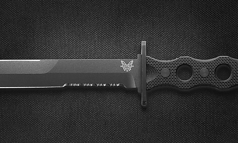 Benchmade 185SBK SOCP Fast Blad Svart Kniv - bild 6 av 8