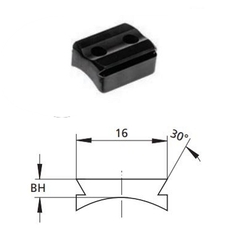 Recknagel Bakre Tip-Off Bas 16mm för RWS-Rössler Titan 3 / 6