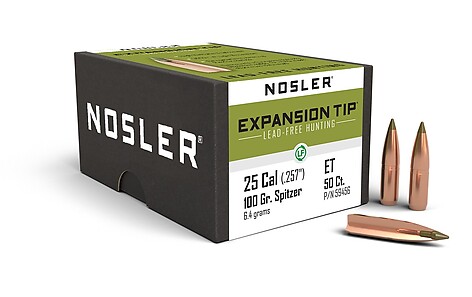 Nosler Expansioin Tip .25 100gr 50/Box - bild 2 av 4