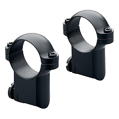 Leupold RM Ruger M77 Ring Mounts 1 tum Medium - Matt
