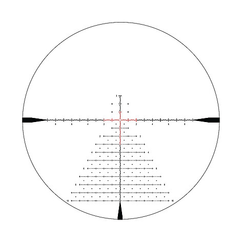 Steiner H6Xi 3-18x50 SF FFP Belyst STR-MIL Kikarsikte - bild 3 av 3