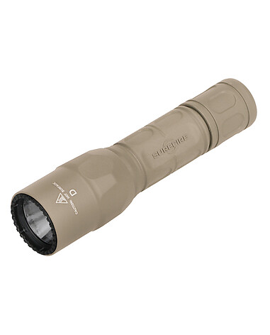 Surefire G2X PRO Dual Output Ficklampa Desert Tan - bild 2 av 4