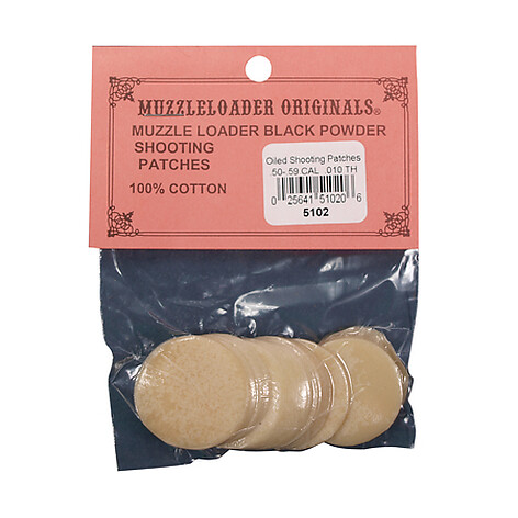 Southern Bloomer Oiled Patches .50-.59 Caliber