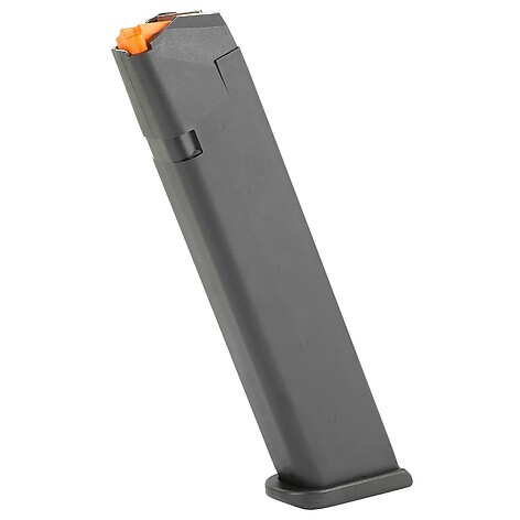 Glock G17/19/26/34/45 9mm Luger 24 Skott Magasin Svart - bild 2 av 2