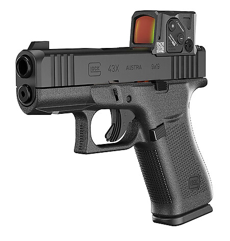 Glock 43X A-Cut COA FS 9x19 Combo Pistol - bild 2 av 4