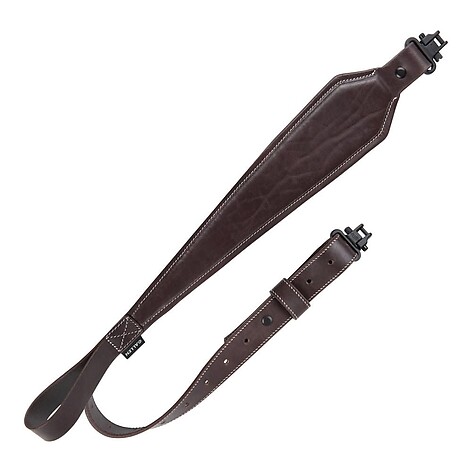 Allen Heritage Plain Dark Leather Mahogany Vapenrem
