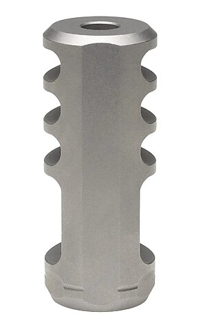 Browning Competition Recoil Hawg .30 Muzzle Brake Silver - bild 2 av 4