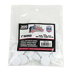 Pro-Shot Draglappar Bomull .22-.270 Cal. 300st