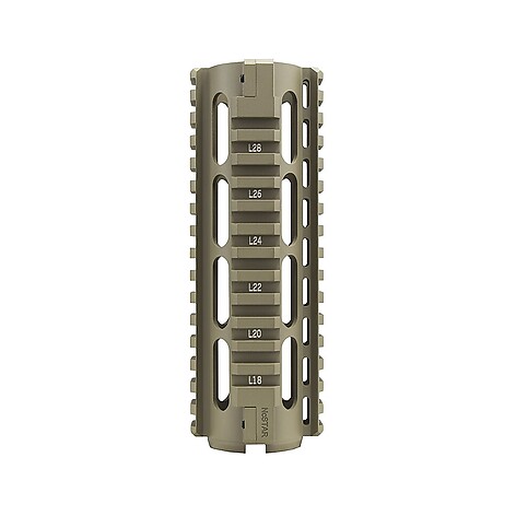 NcSTAR Quad Rail .223/5.56 Handguard FDE - bild 3 av 3