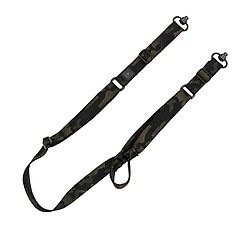 Grovtec QS 2-Point Sabre Sling QD Swivel Vapenrem MultiCam Svart