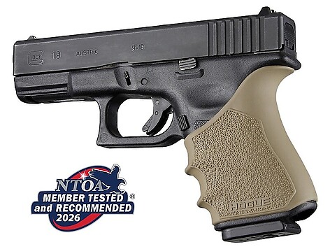 Hogue HandALL Beavertail Glock 19/23/32/38 Vapengrepp FDE - bild 2 av 2