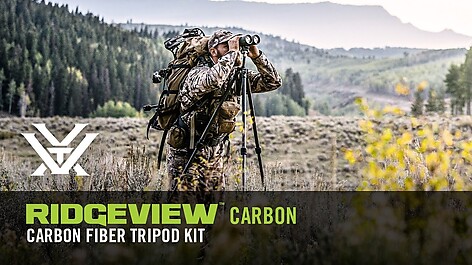 Vortex Ridgeview Kolfiber Tripod Stativ Kulled - bild 4 av 5