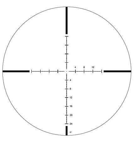 ZeroTech Vengeance 4-20x50 SF SFP R3 Kikarsikte - bild 2 av 7
