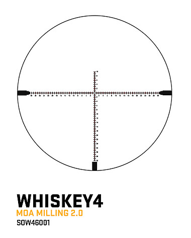 Sig Sauer WHISKEY4 6-24x50 SF FFP MOA Milling Hunter 2.0 - bild 2 av 5