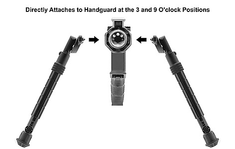 Leapers UTG Recon Flex M-LOK Bipod 300mm  - bild 2 av 6