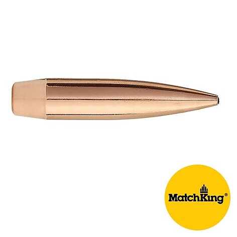 Sierra Bullets MatchKing HPBT .264 Caliber 107gr 100/Box - bild 2 av 3