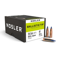 Nosler Ballistic Tip Hunting .25 100gr 50/Box