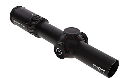 Crimson Trace Hardline LPVO 1-8x28 SFP Belyst TR1-MOA Kikarsikte - bild 2 av 5