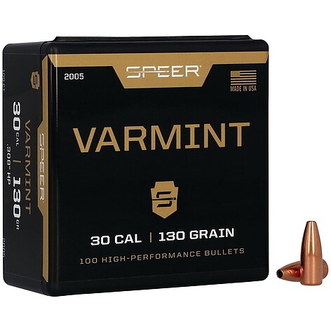 Speer Varmint JHP .308 Caliber 130gr 100/Box - bild 2 av 2