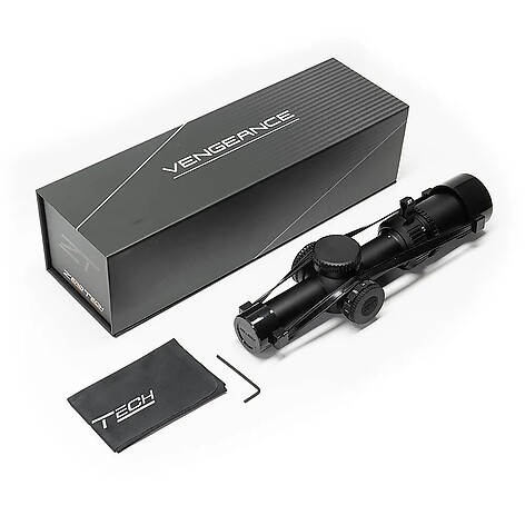 ZeroTech Vengeance 1-4x24mm SFP Belyst RAR Kikarsikte - bild 3 av 6