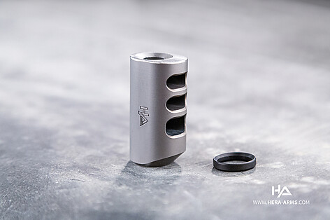 Hera Arms PCC Compensator 9mm 5/8-24 UNEF - bild 2 av 2
