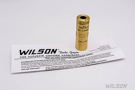 L.E Wilson Brass Gage Minsta SAAMI Dimensionen 6.5 Creedmoor - bild 4 av 5