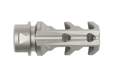 Fortis Manufacturing 5.56mm SS Muzzle Brake Silver - bild 2 av 3