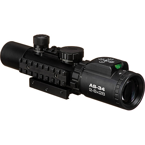 Konus KonusPro AS34 2-6x28 IR Mil-Dot Kikarsikte - bild 4 av 7