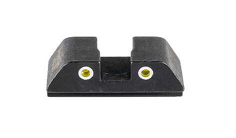 Ameriglo Tritium Bakre Glock 42,43,43X,48 Gul/Vit - bild 3 av 3