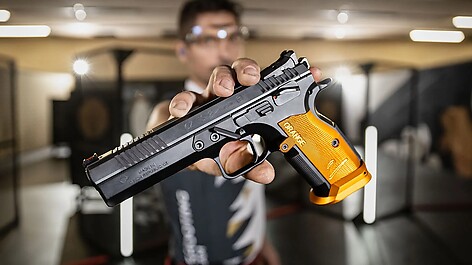 CZ Tactical Sports 2 .40 S&W Orange  - bild 4 av 4