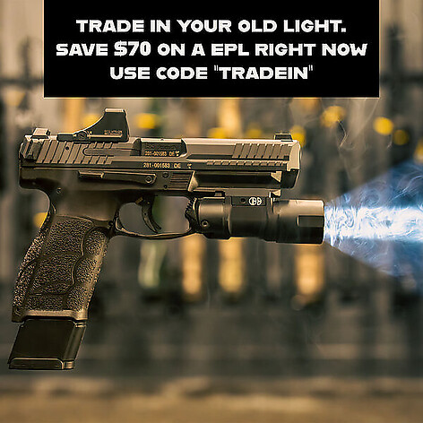 Cloud Defensive EPL Duty 1200 Lumen Vapenlampa Svart - bild 5 av 8