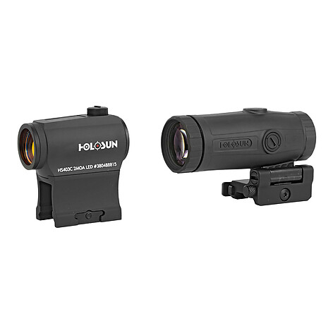 Holosun HS403C+HM3X 1x20 2 MOA Dot