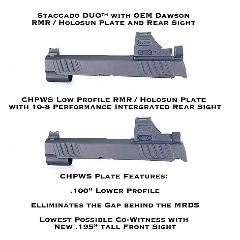 C&H Precision Adapter Staccato DUO Trijicon RMR - bild 5 av 6